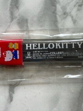 Vintage Sanrio Hello Kitty LEAD - 1987
